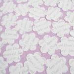 500 Personalised Text Confetti - Choice Of 4..