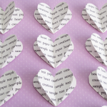 Personalised Text Hearts Box Frame - Perfect For..