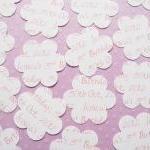 200 Personalised Text Confetti - Choice Of 4..